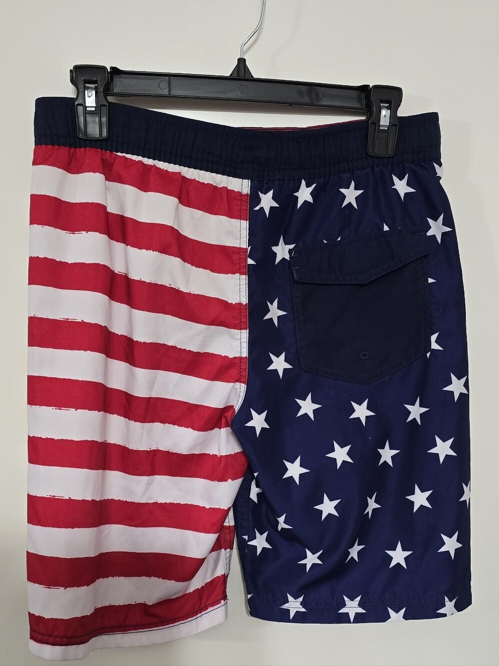 #6115 American Flag Swim Trunks - Stars & Stripes - Picture 3 of 5